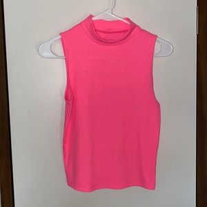 Pink Crop Top
